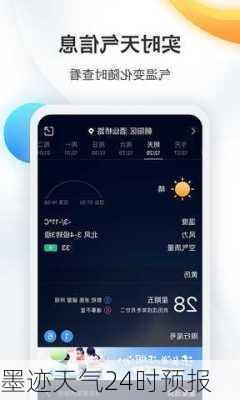 墨迹天气24时预报