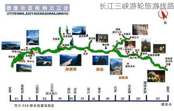 长江三峡游轮旅游线路