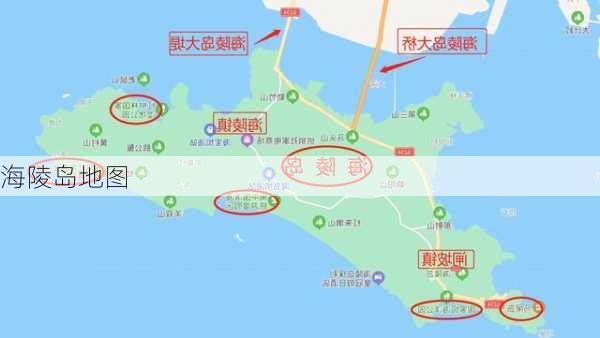 海陵岛地图