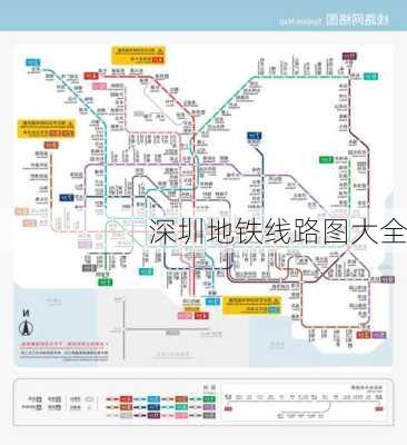 深圳地铁线路图大全