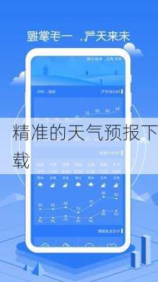 精准的天气预报下载