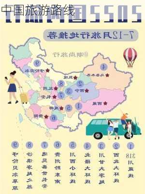 中国旅游路线