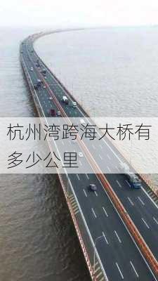 杭州湾跨海大桥有多少公里