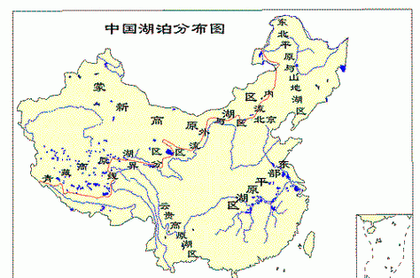 四大淡水湖是哪四个