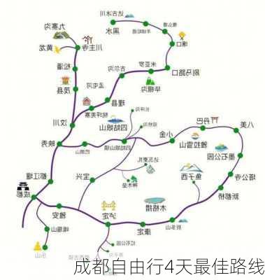 成都自由行4天最佳路线