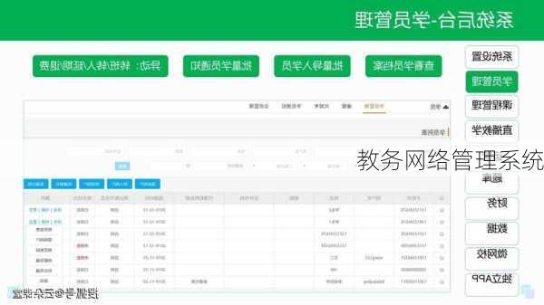 教务网络管理系统