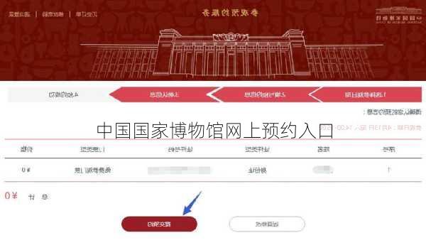 中国国家博物馆网上预约入口