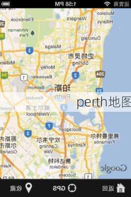 perth地图