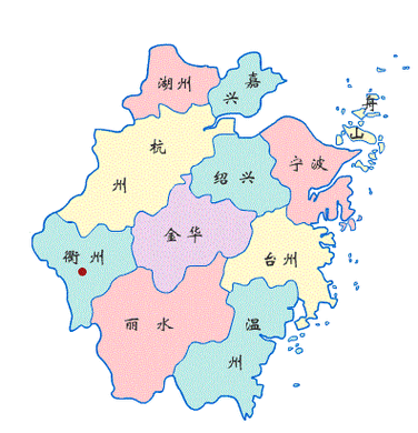 浙江地图全图大图