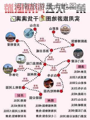 河南旅游景点地图