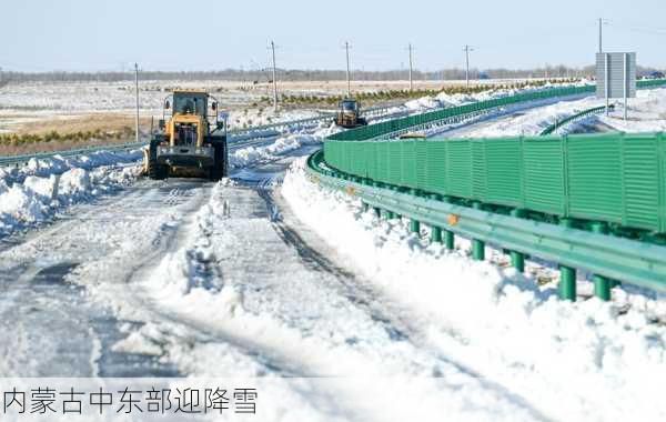 内蒙古中东部迎降雪