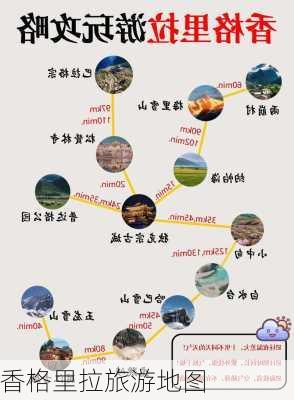 香格里拉旅游地图