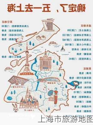 上海市旅游地图