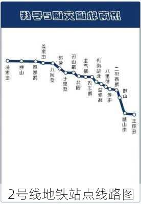 2号线地铁站点线路图