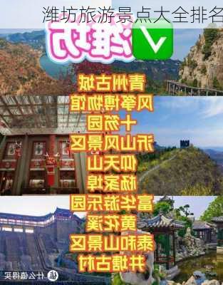 潍坊旅游景点大全排名