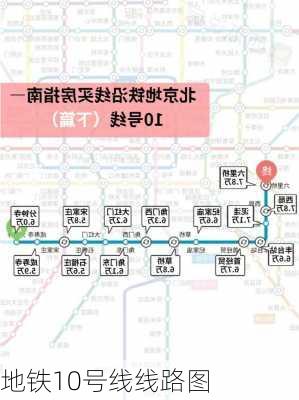 地铁10号线线路图