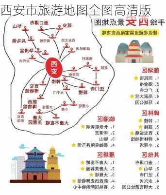 西安市旅游地图全图高清版