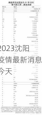 2023沈阳疫情最新消息今天